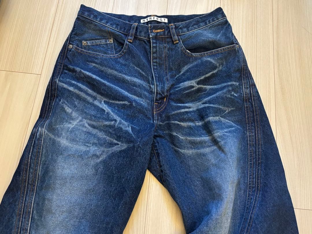 NVRFRGT STUDIOUS別注 3D ツイストワイドデニム size2