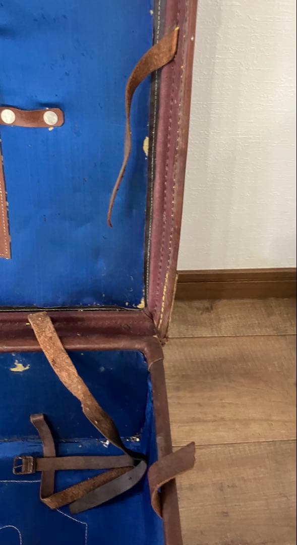 【昭和レトロ アンティーク】革製トランクバッグ ヴィンテージ