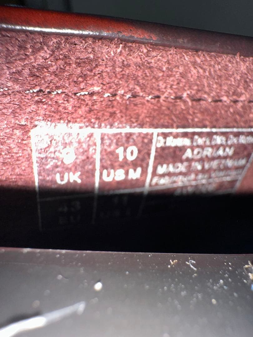 ADRIAN タッセルローファー チェリーレッド