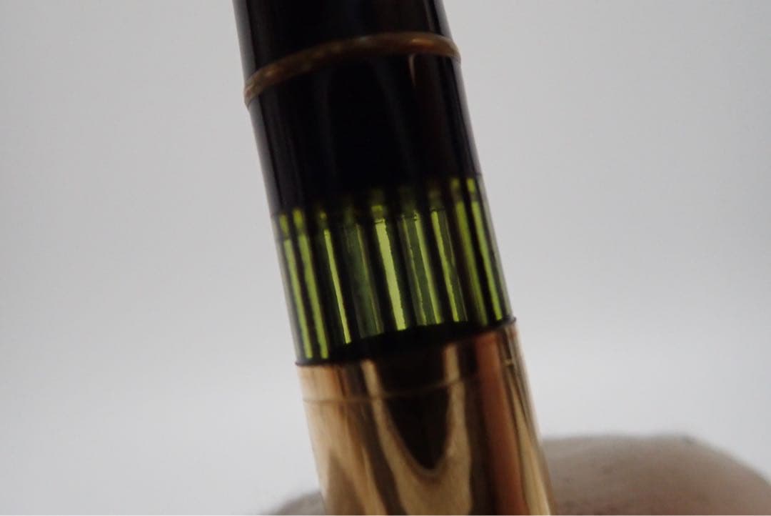 モンブラン NO.744｜ピンストライプゴールド｜吸入方式｜ヴィンテージ｜万年筆