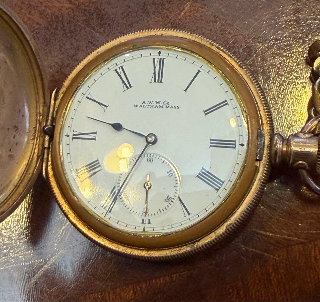 H*K様 Waltham 懐中時計　稼働中