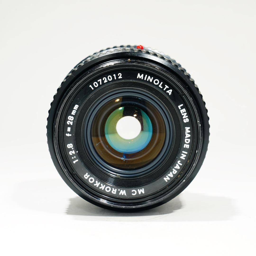 【美品】動作◎ ミノルタ MC W.ROKKOR 28mm F2.8 012
