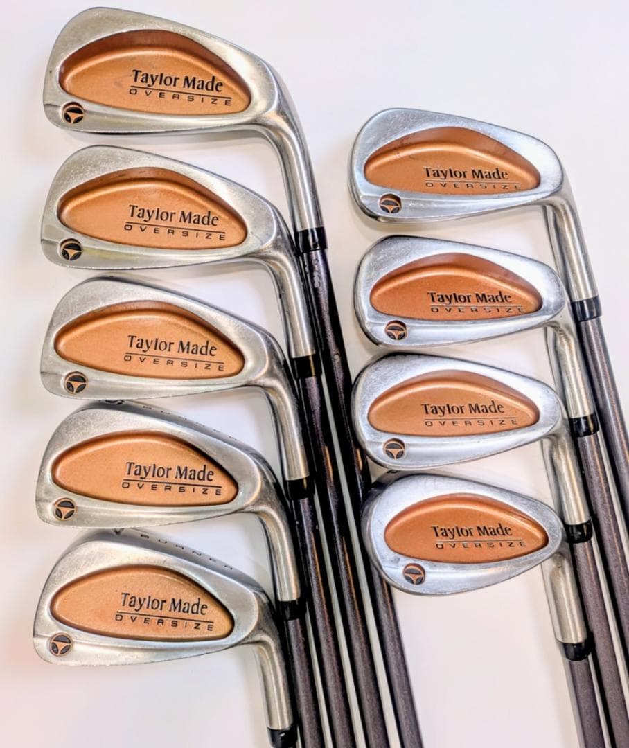 TaylorMade Burner Oversize 3番～9番 P.S 9本組
