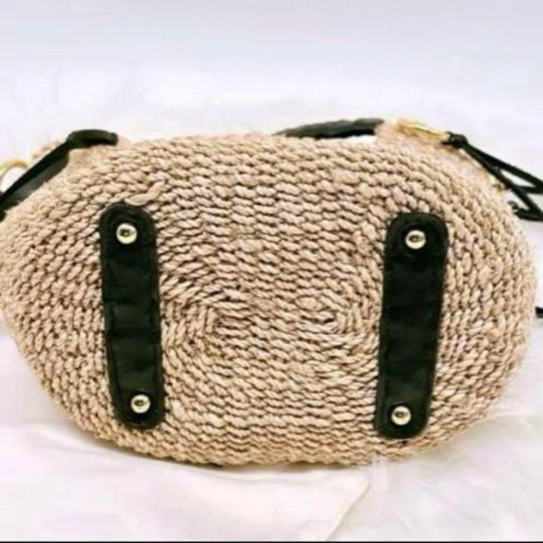 美品✨ ヴィオラドーロ MIRO リング フリンジ トートバッグ 巾着付き