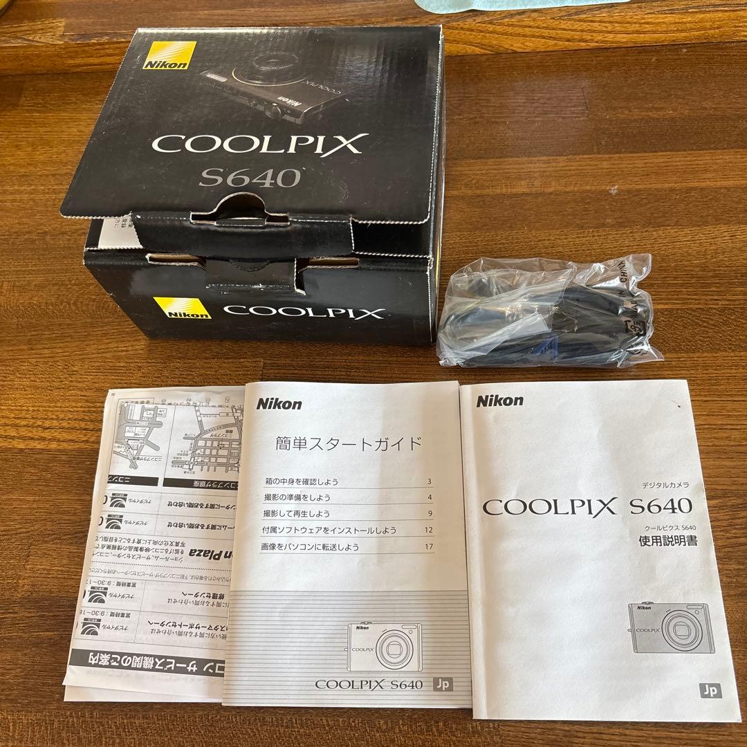 Nikon COOLPIX S640 本体 充電器付き