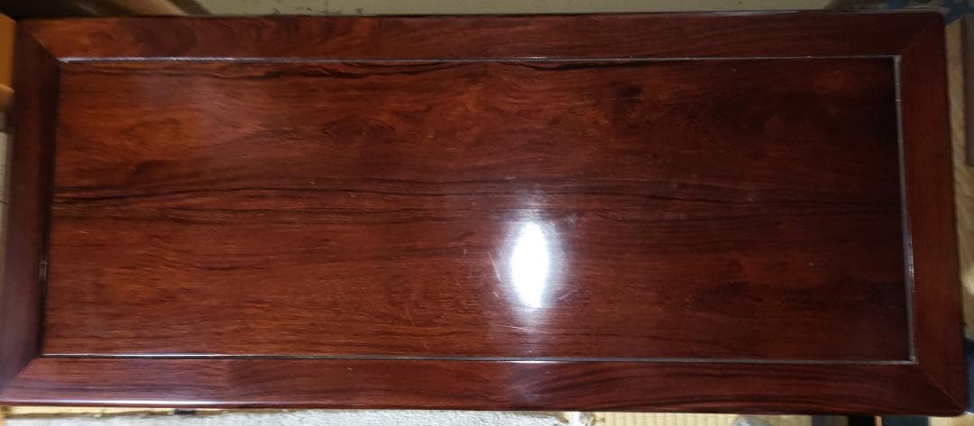 高級～★文机 書机 机／検索：紫檀 黒檀 北海道民芸家具 和風 座敷