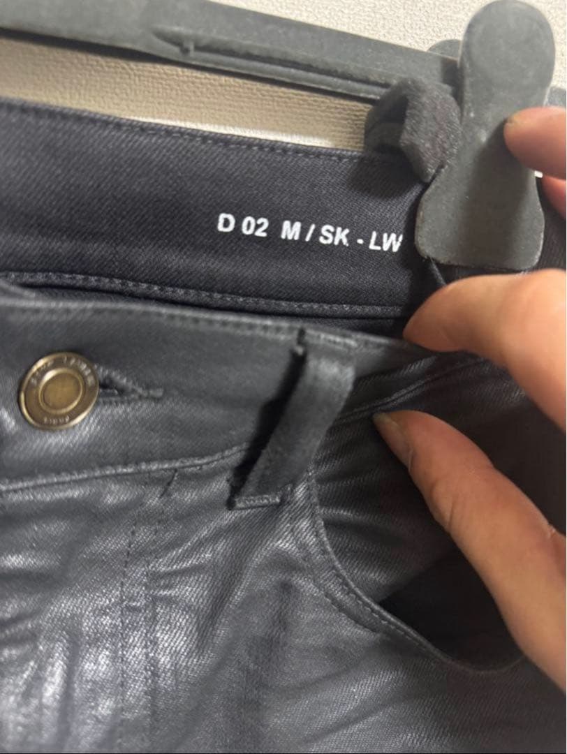 SAINT LAURENT PARIS 30 コーティングデニム