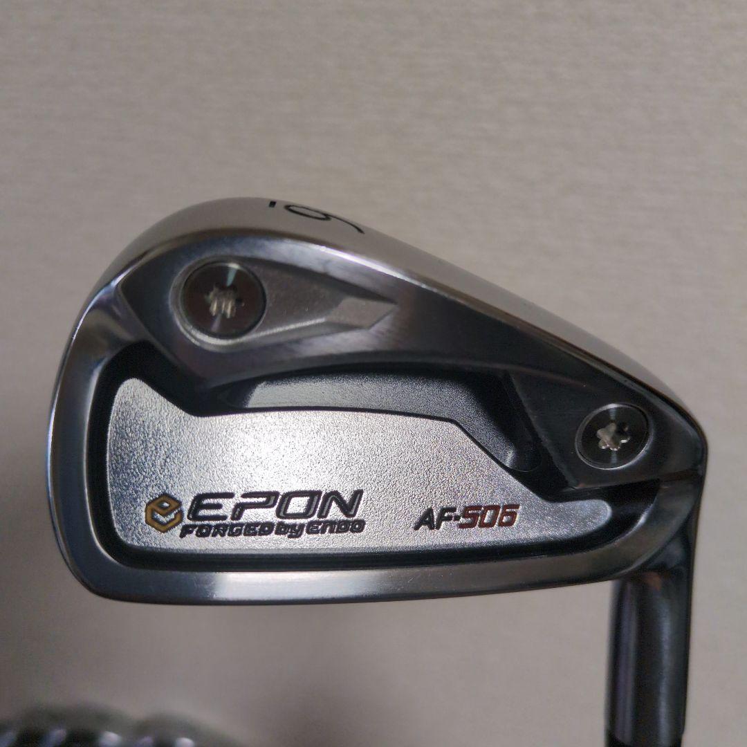 エポンAF-506 アイアンセット 5本ＯＴi100カーボンシャフト【美品】