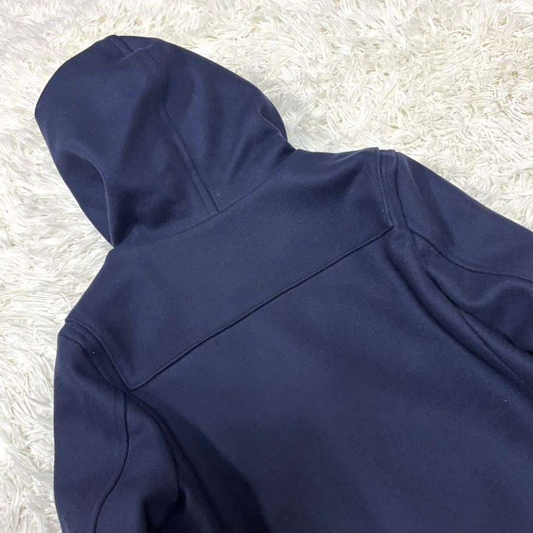 現行 マッキントッシュ ウール ロング ダッフルコート 36 S ネイビー