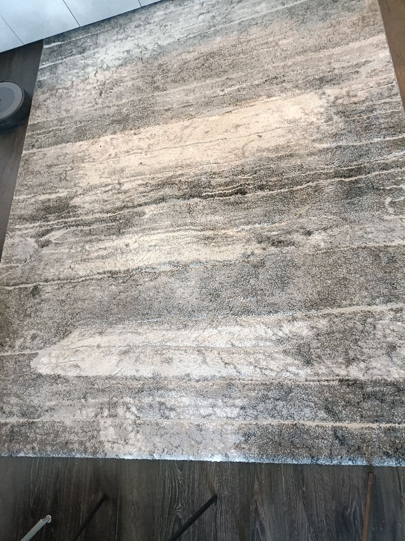 プレーベル　ラグ　アストラ　グレー　約250cm x 200cm