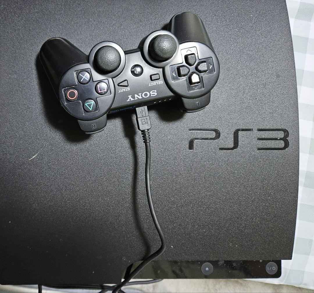 ✨USED品✨匿名配送✨PS3　本体　コントローラー&アーケードコントローラー