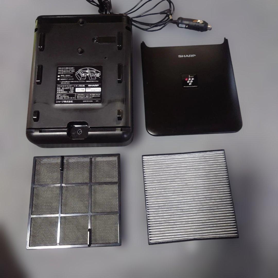 SHARP 空気清浄機 ブラック 12V専用 IG-HCF15-B
