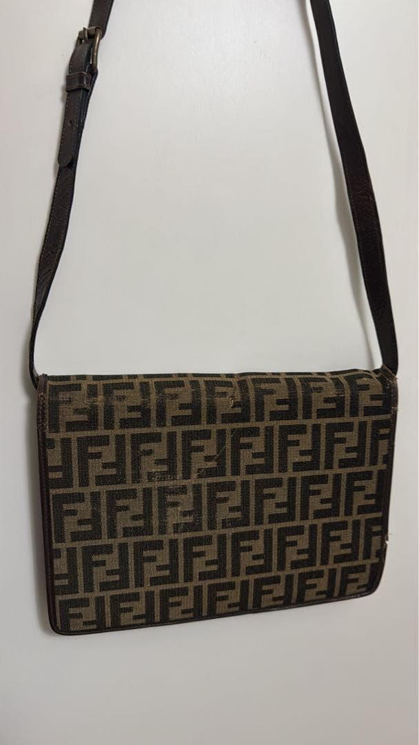 Fendi ショルダーバッグ ブラウン/ベージュ