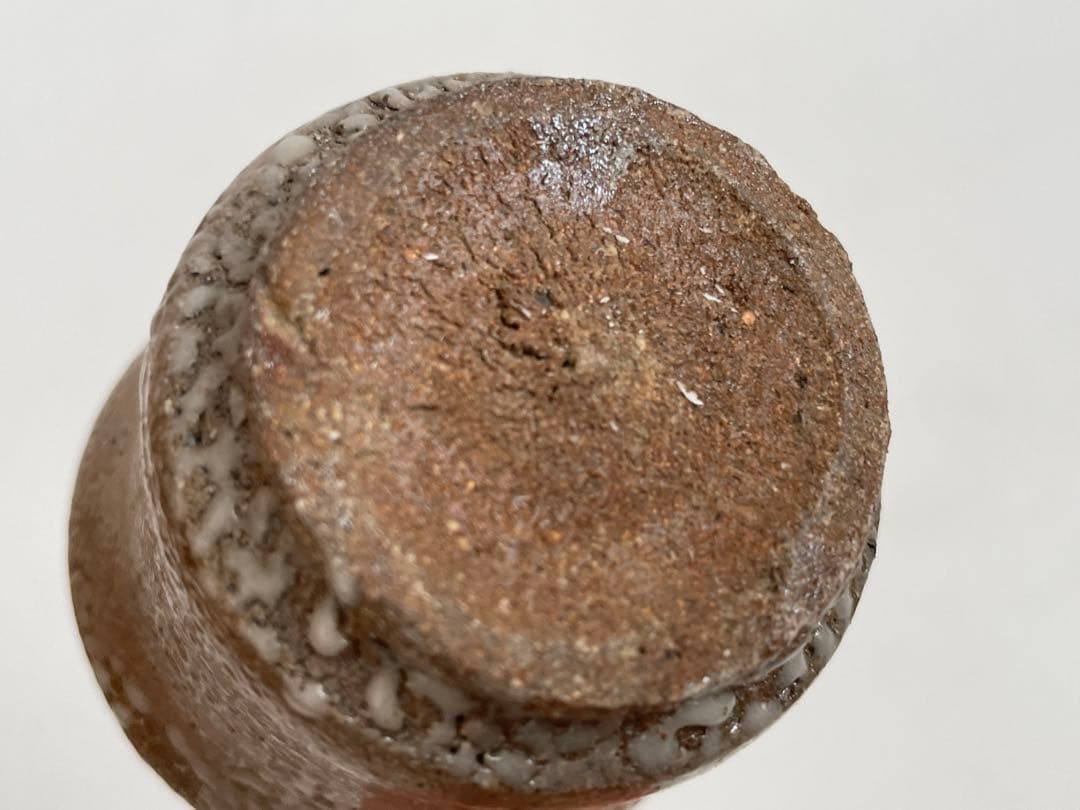 陶芸家　不東庵　細川護煕　唐津　ぐい呑　共箱　古唐津　絵唐津　酒器　酒盃