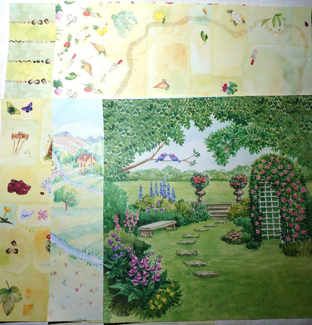 キャロルウィルソン スクラップブックキット&デザインペーパー セット