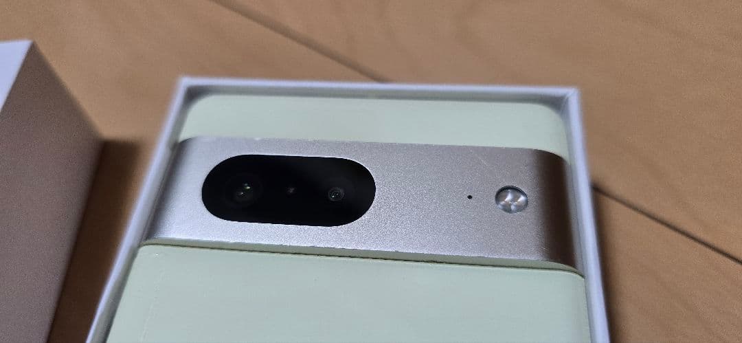 Google Pixel 7 レモングラス 本体 ボタン難有 ガラスフィルム付