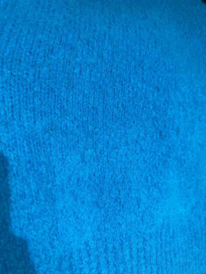 ＜H＞クラウディ アルパカ クルーネックニット