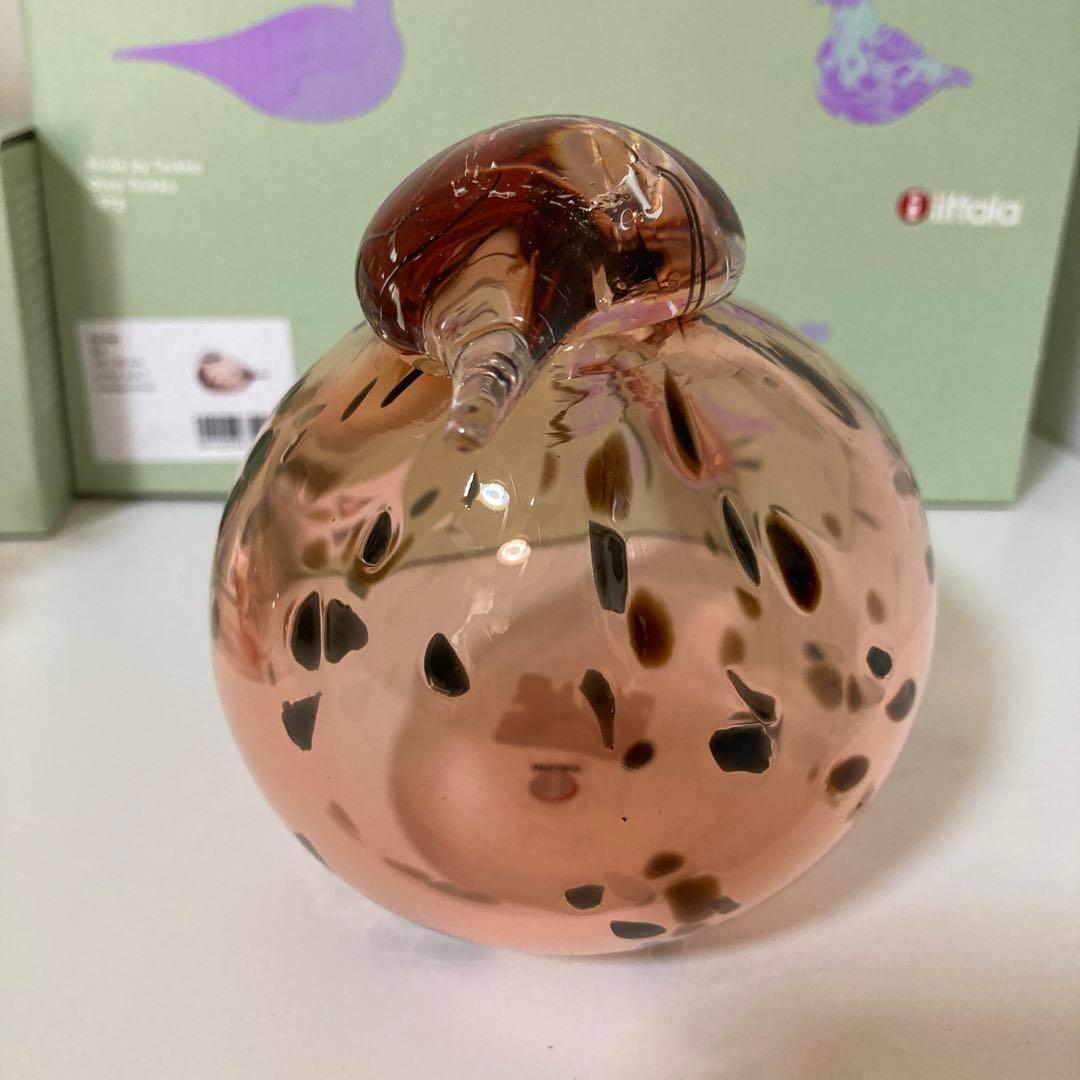 イッタラ　バード　マザー&ベビー　サーモンピンク