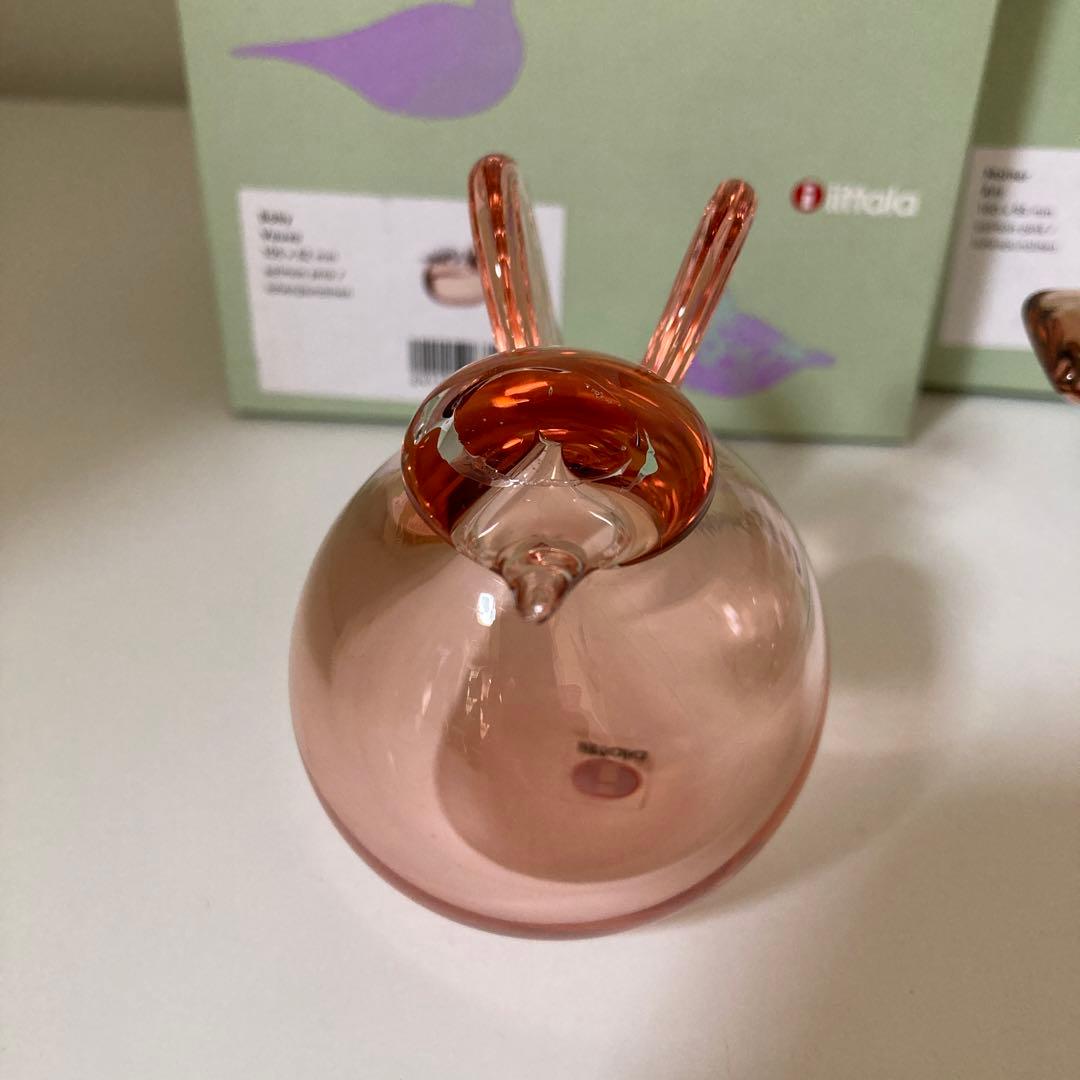 イッタラ　バード　マザー&ベビー　サーモンピンク