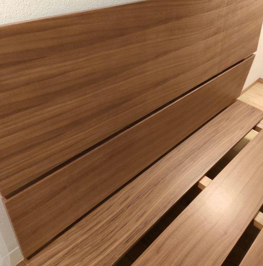 ニトリ 木製セミダブルベッドフレーム