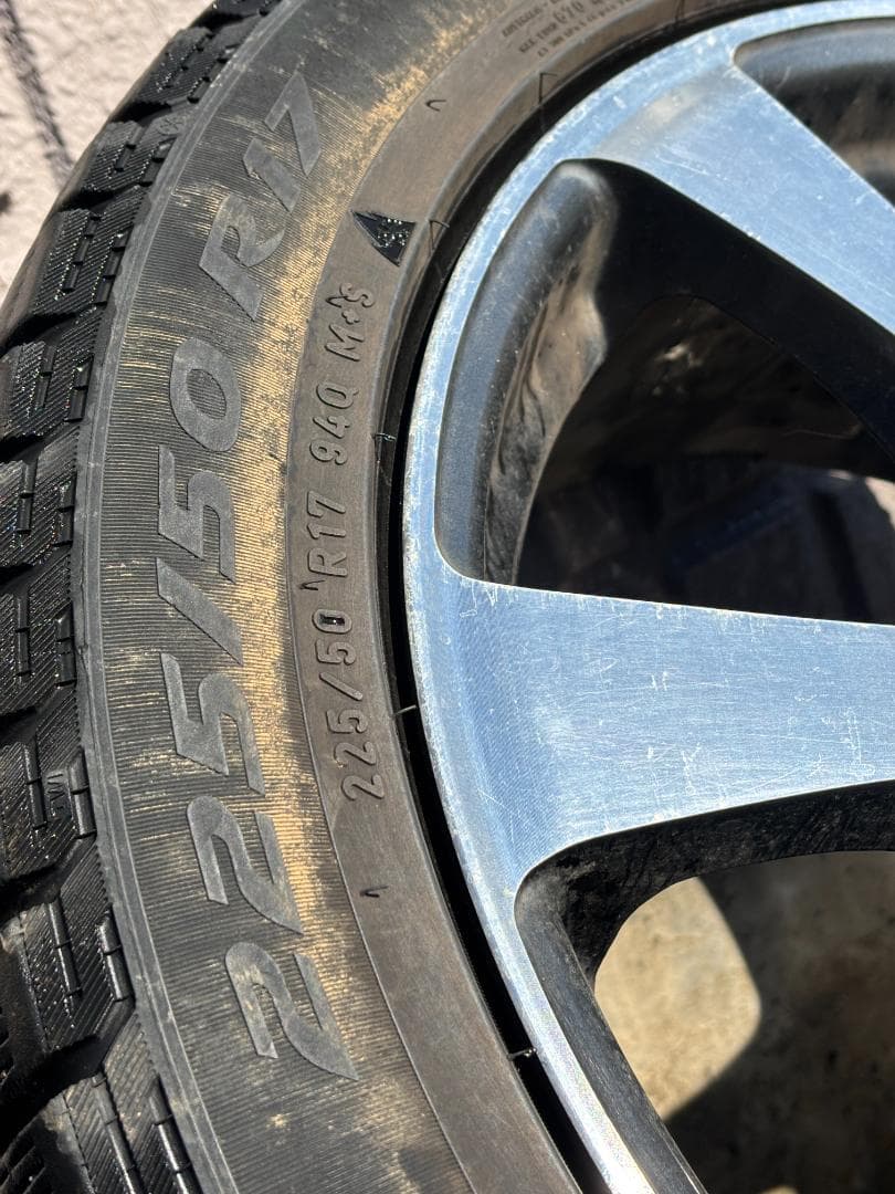 ROZEST 17インチアルミホイール 4本セット　オデッセイRB3/4