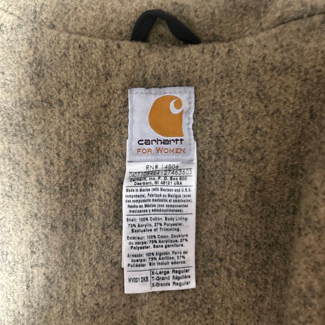 Carhartt ダークブラウン ベスト