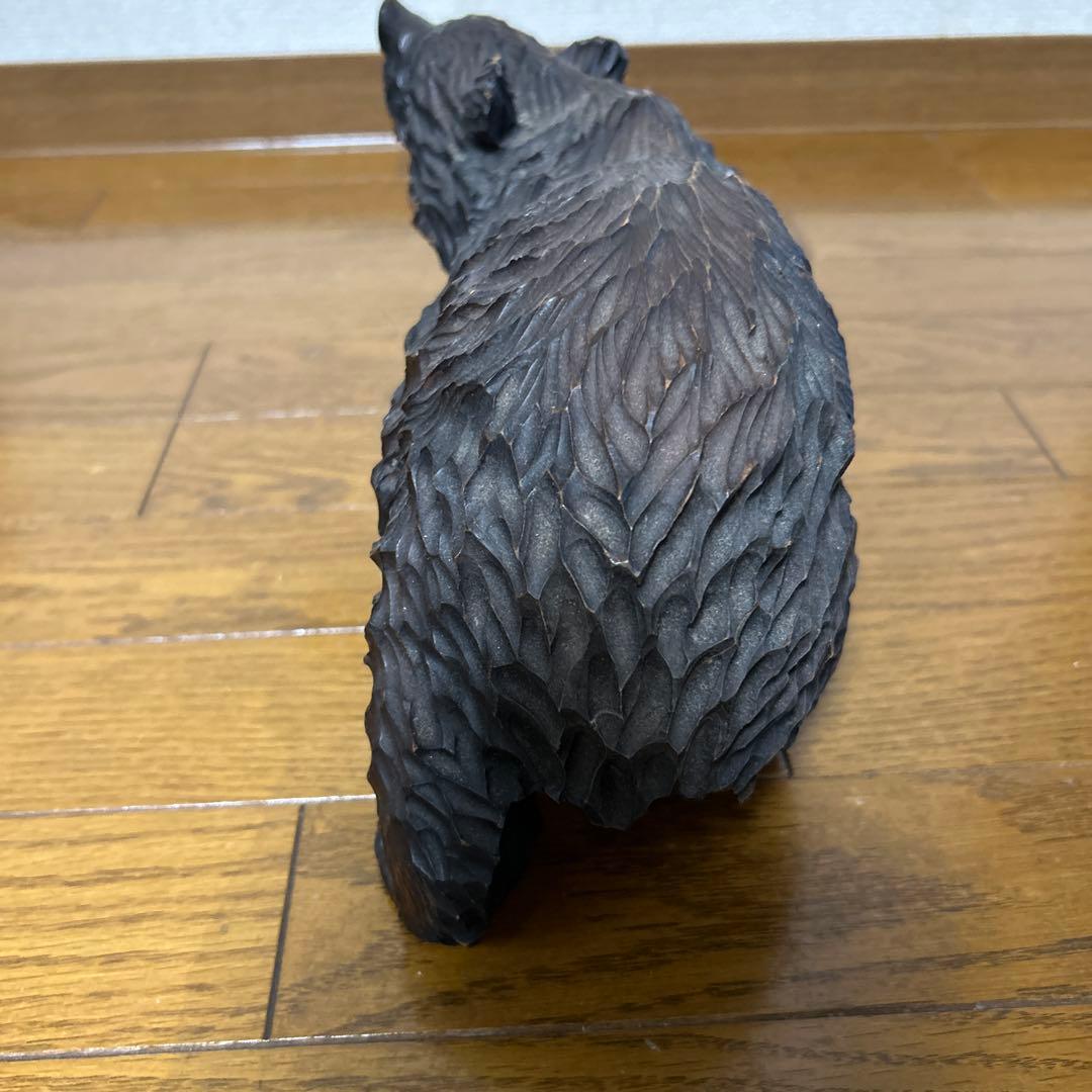 木彫り 熊 四代目 忠行作