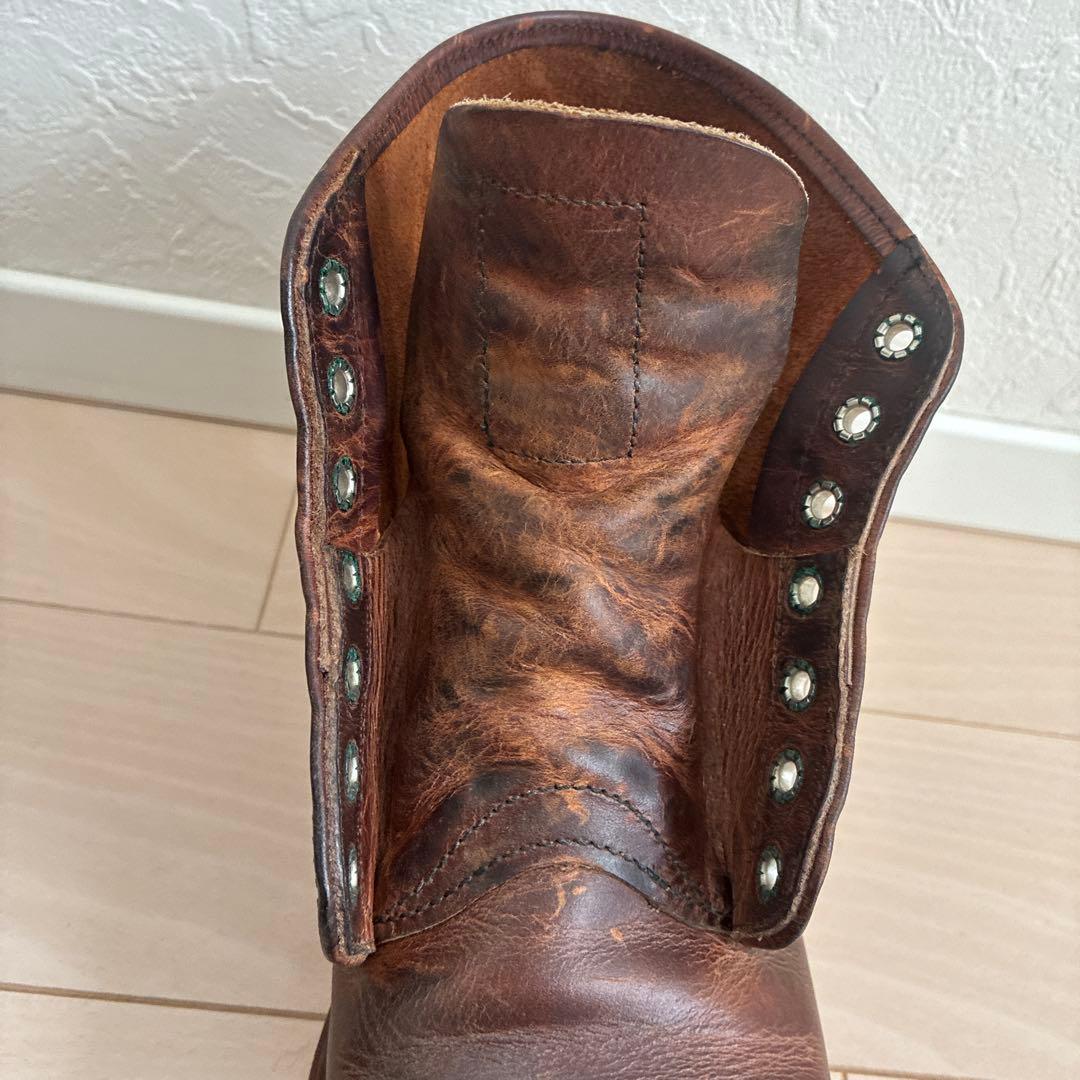 レッドウィング　US6D 赤茶9111 日本サイズ24.5cm 美品