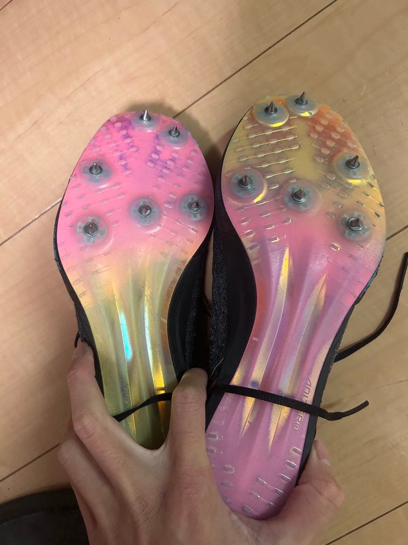 アディゼロプライムSP3 ブラック25.5cm