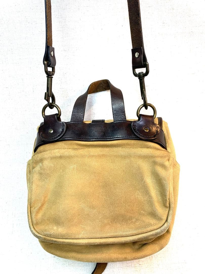 FILSONフィルソン　フィールドバッグ　キャンバス　レザーバッグ