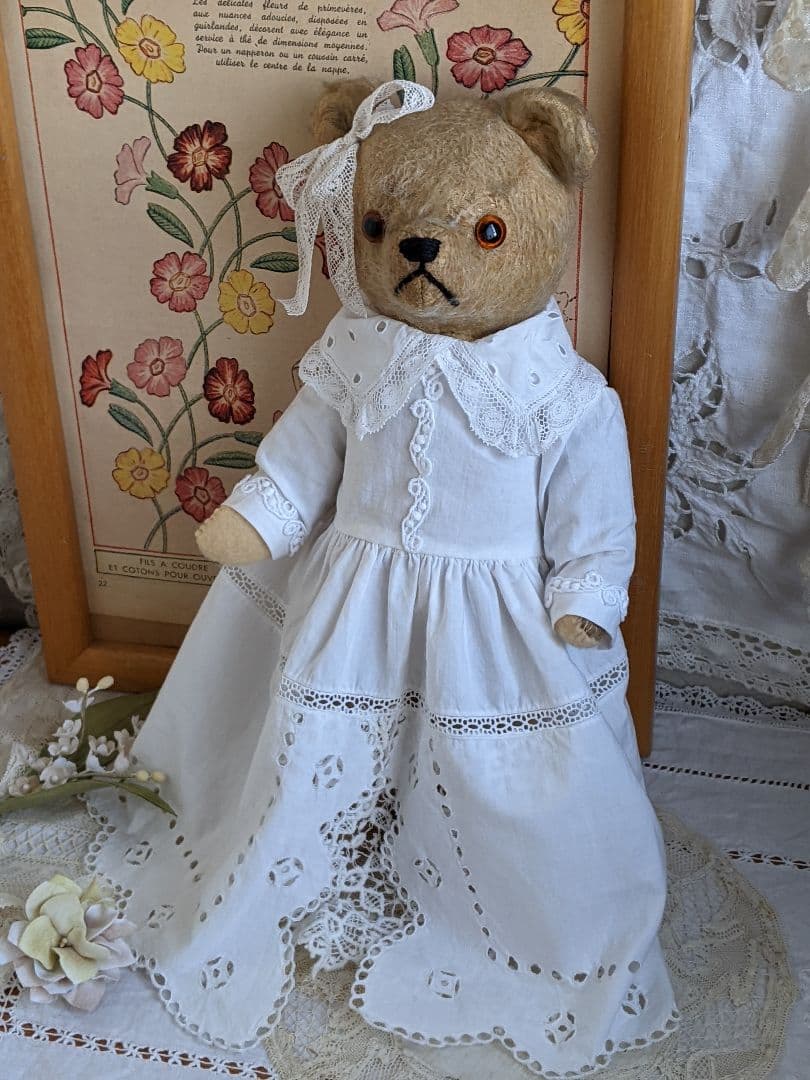 【m】アンティークベア　アンティークテディベア　ドイツ