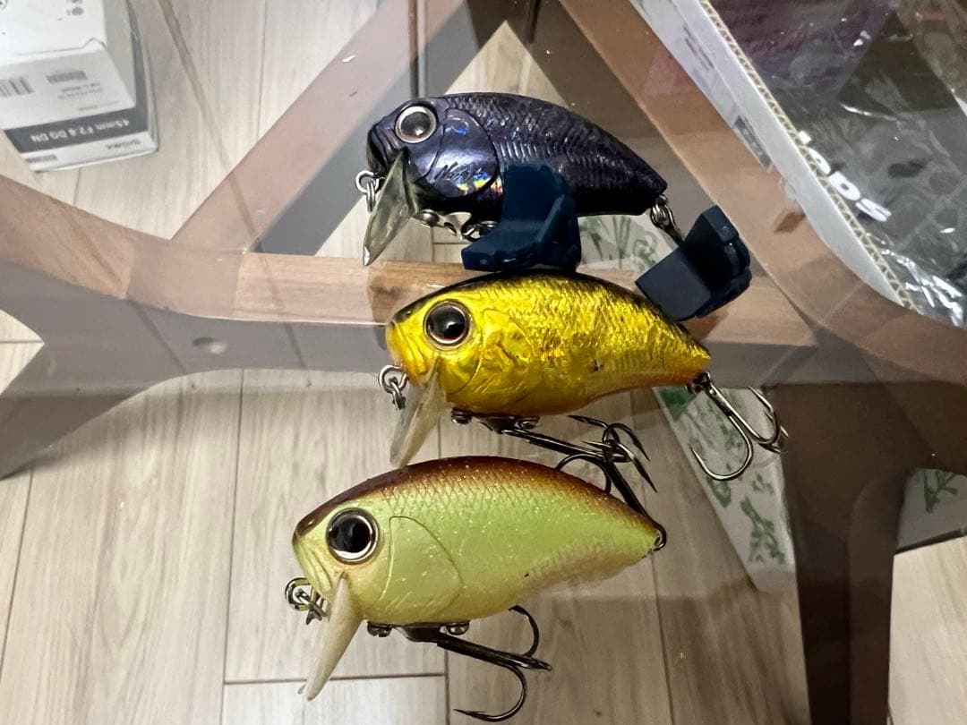 エビダンス サイコロラバー エリマキシャッド ピクロ68F ブリッツマグナム他