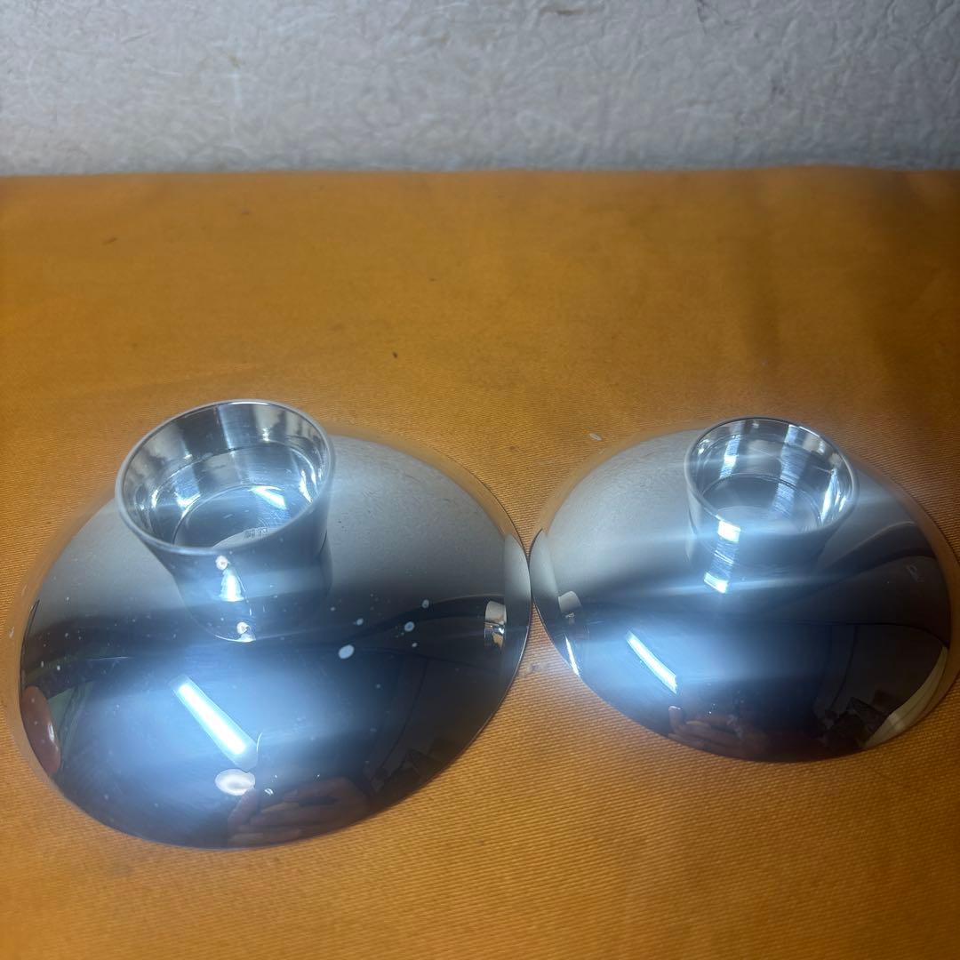 純銀 盃 2点セット 共箱 約124g