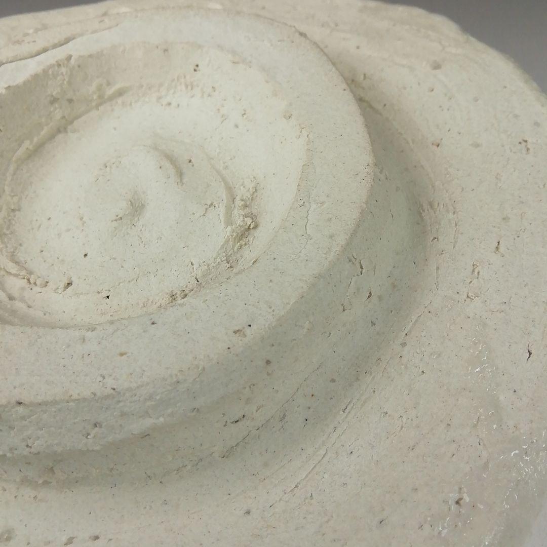 Ｔ５３１　茶碗　『竹の子画』『志野茶碗』『加藤景正 作』　共箱　抹茶碗　茶道具