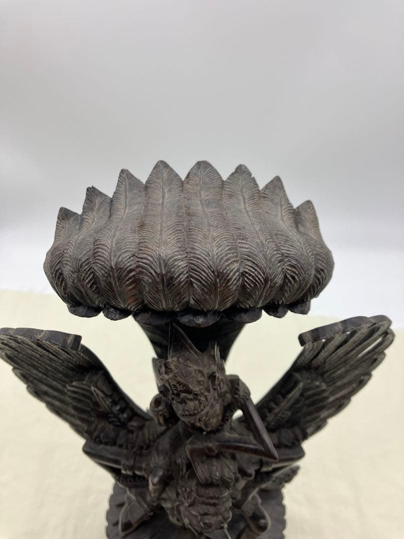 NYOMAN SETER 作家　ガルーダ　ヴィシュヌ神、インドネシア、バリ　黒檀