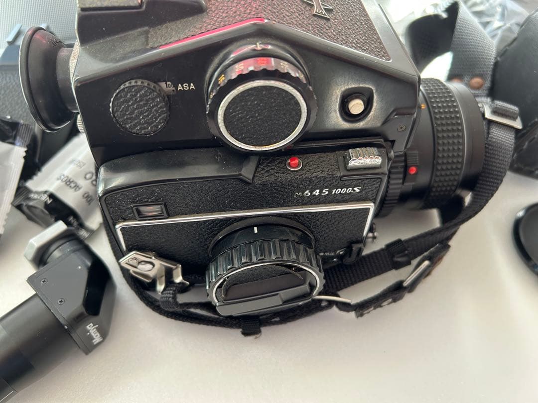 Mamiya 645 1000S 中判カメラセット 80mmレンズ付き