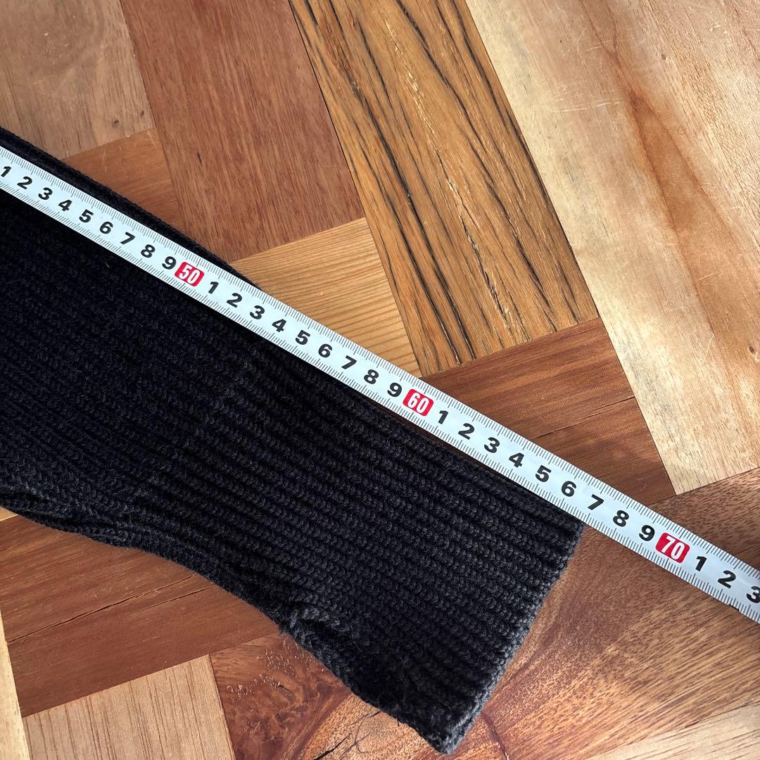 専用 ANDERSEN-ANDERSEN 黒 タートルネック サムホール付き M