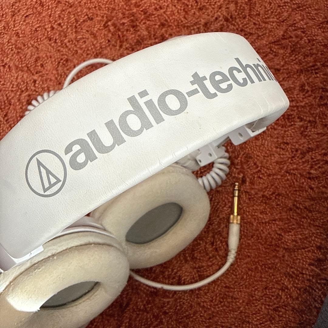 ATH-M50x ホワイト 有線ヘッドホン