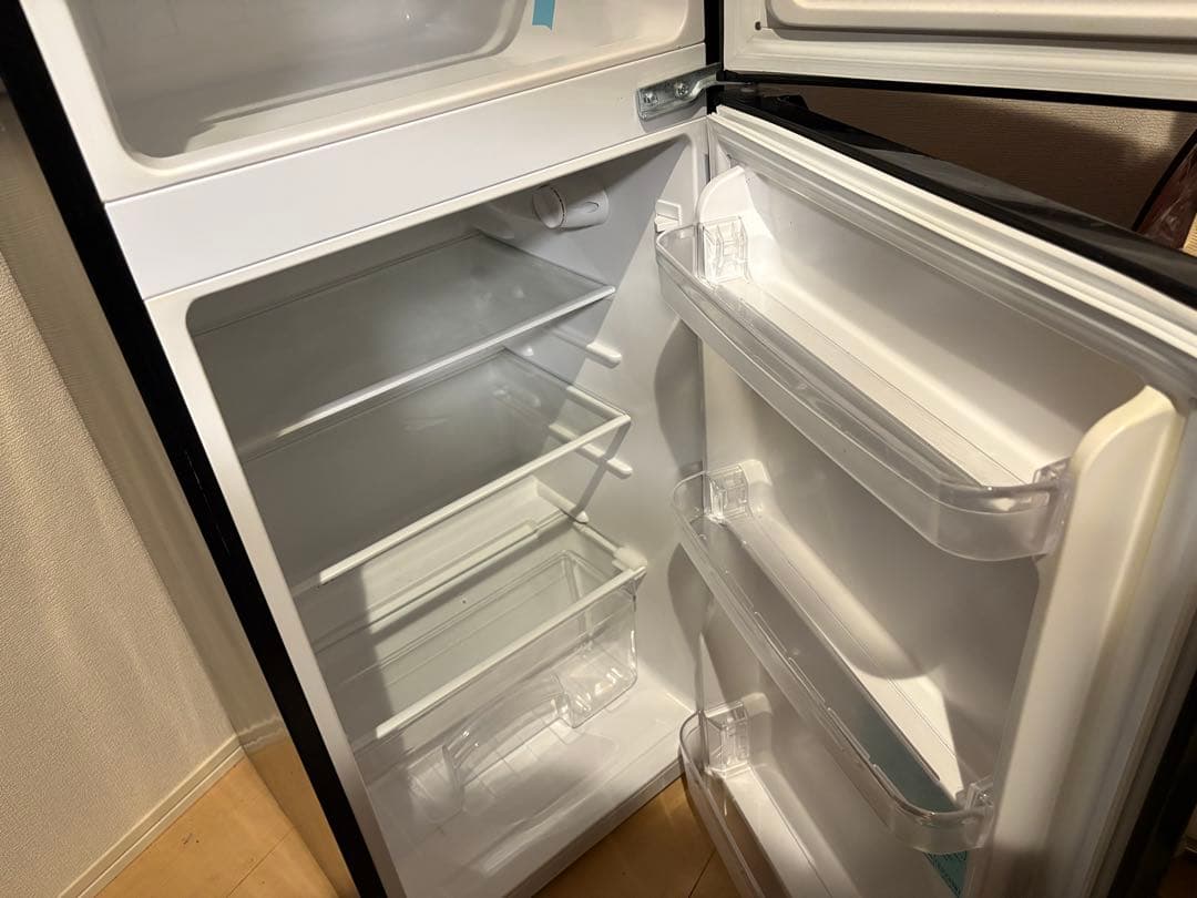 ハイアール　冷蔵庫　130L ブラック　haier