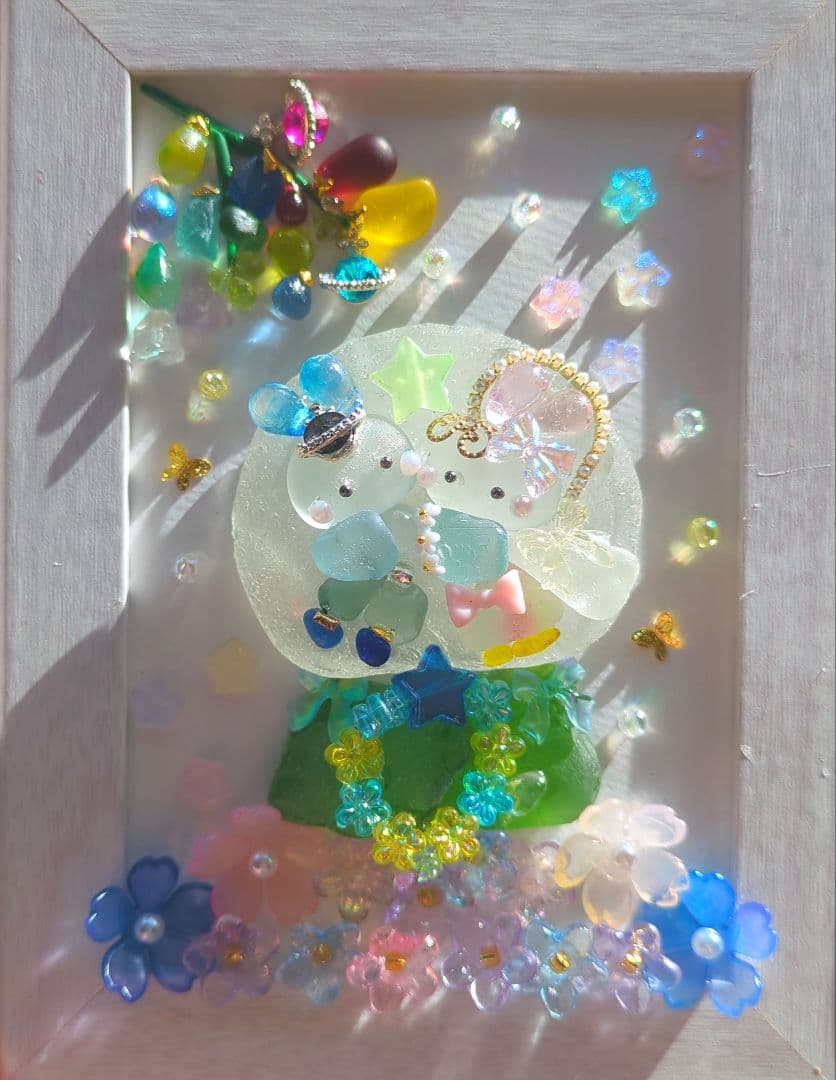 シーグラスアート　 七夕ドーム☆ 他2点　たかりん様おまとめ　お取り置き