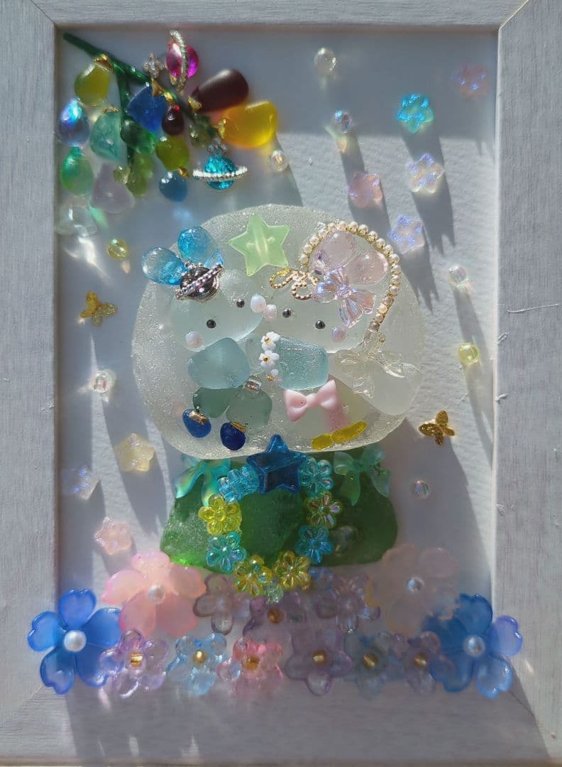 シーグラスアート　 七夕ドーム☆ 他2点　たかりん様おまとめ　お取り置き