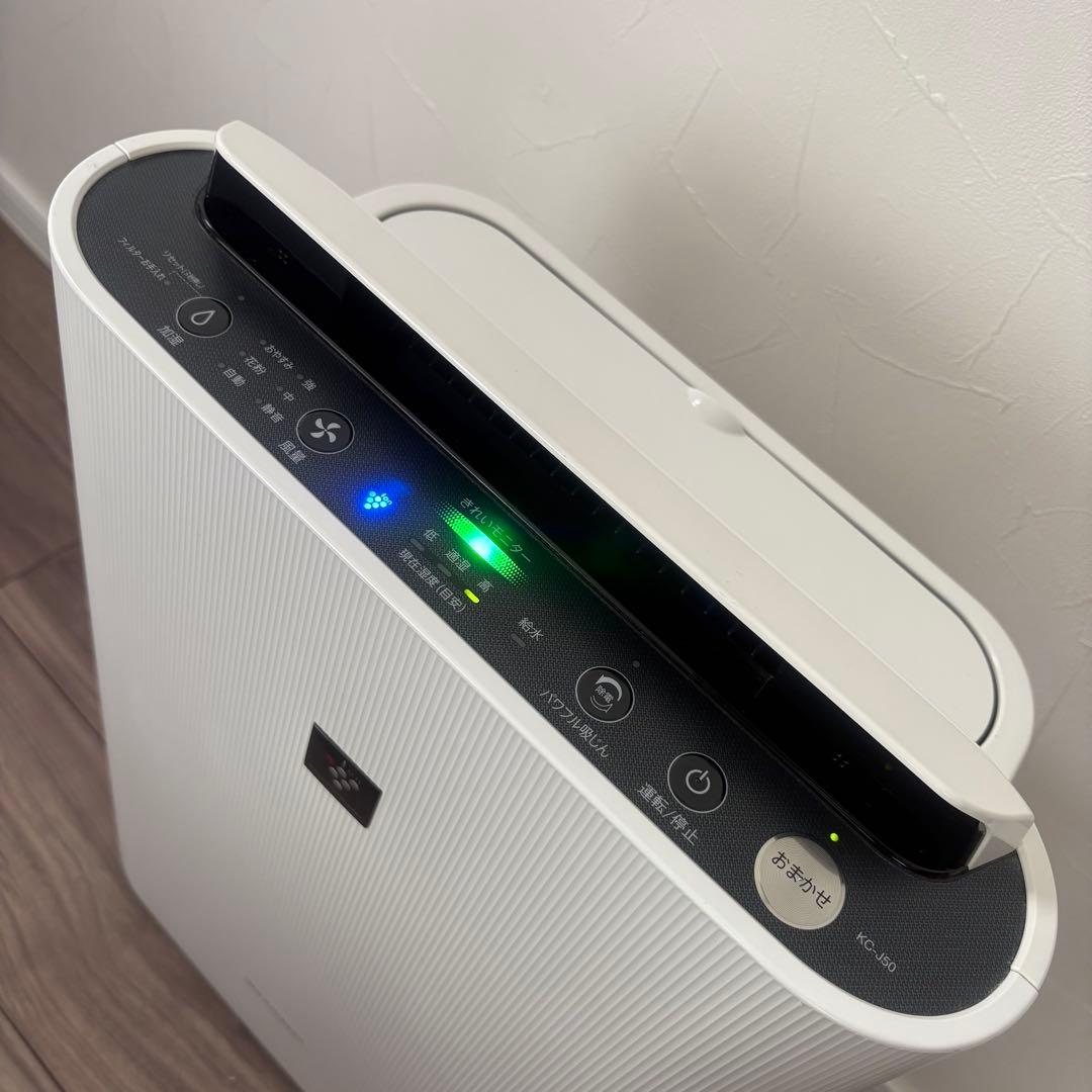 SHARP シャープ 加湿空気清浄機 KC-J50-W 2020年製