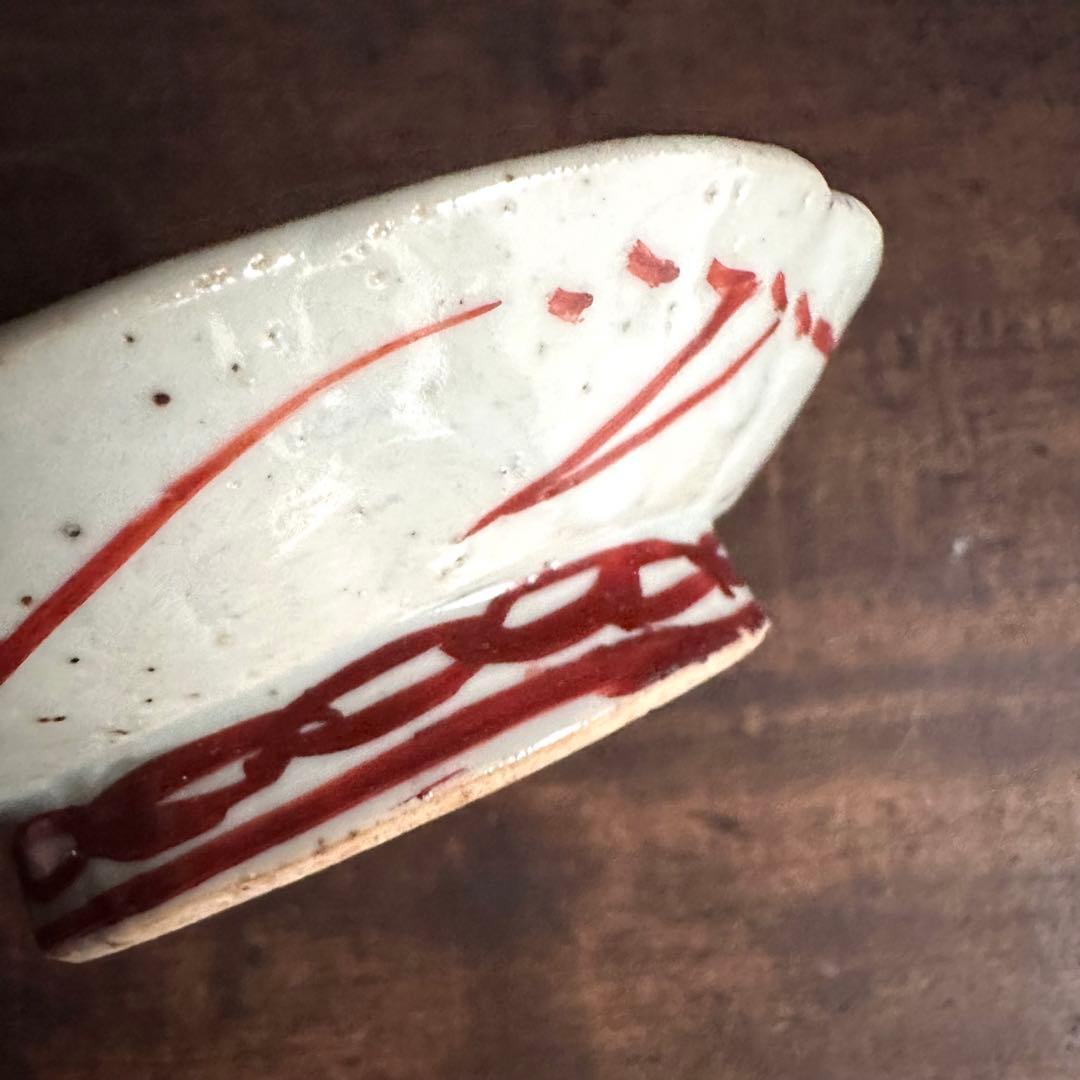 【希少】清朝期　粉彩　花の図　輪花皿　台皿　小皿　中国古玩　中国美術　骨董品　A