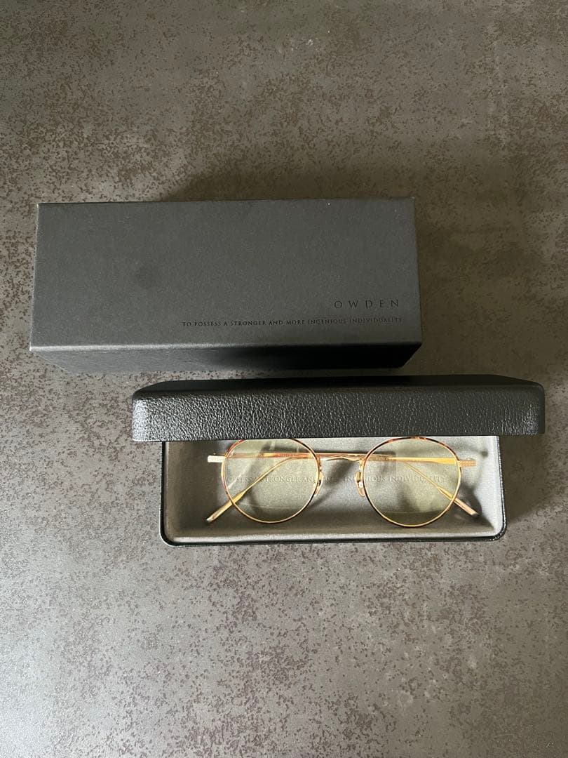 「OWDEN 」BERLIN 石原さとみさん / 神崎恵さん着用 メガネ