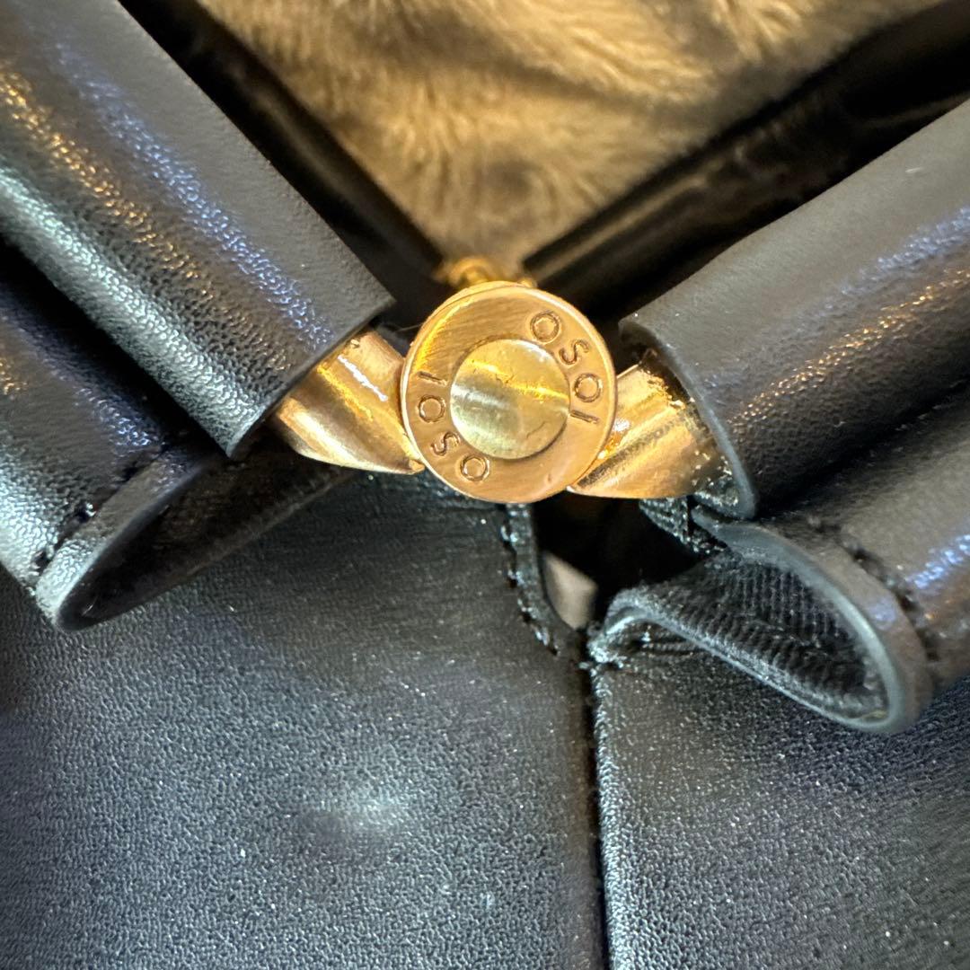 【極美品✨️】osoi オソイ MINI BROTウエストバッグブラック