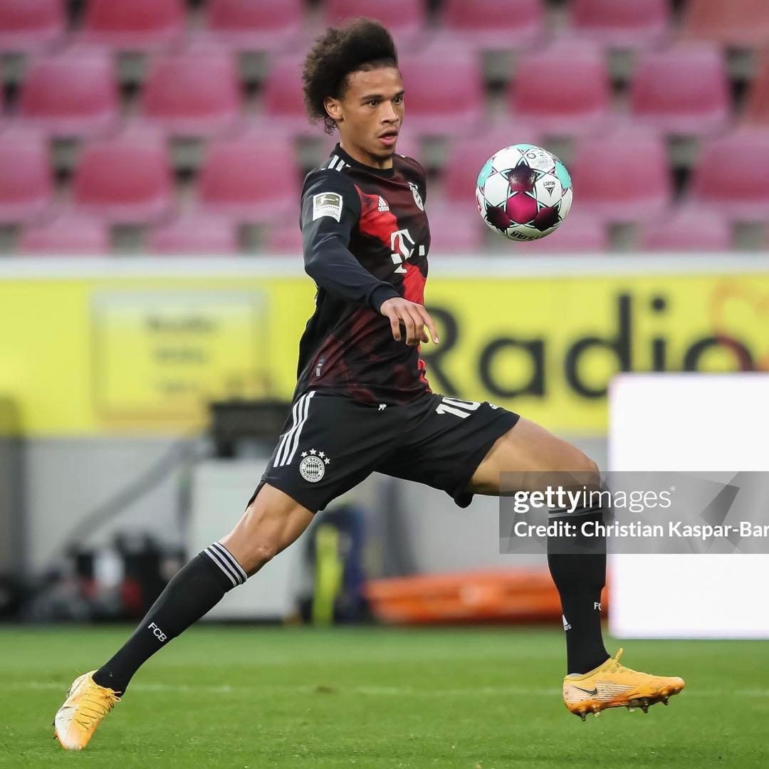 バイエルン・ミュンヘン 2020/2021 サネ 実使用ユニフォーム