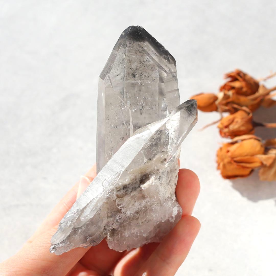 希少！ブラックファントムレムリアンシード 天然石 水晶 鉱物 一点物 クォーツ