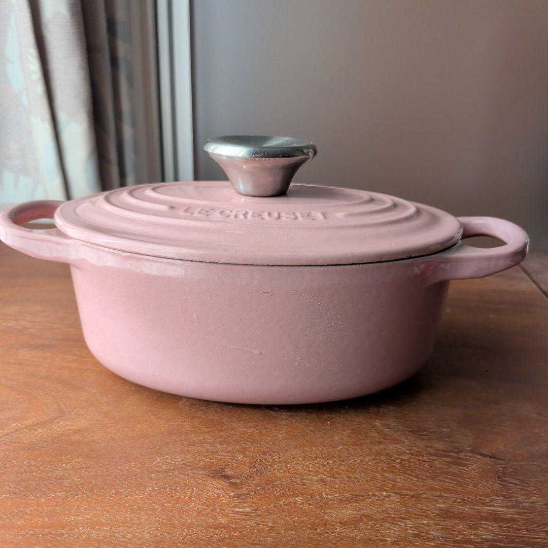 LE CREUSET ココットオーバル アンティークローズ 17cm 希少