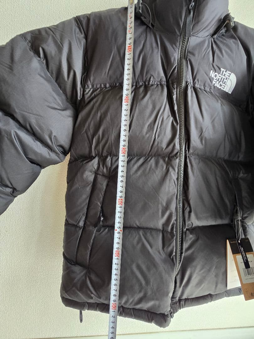 THE NORTH FACE ブラック ダウンジャケット　ヌプシ　ユニセックス
