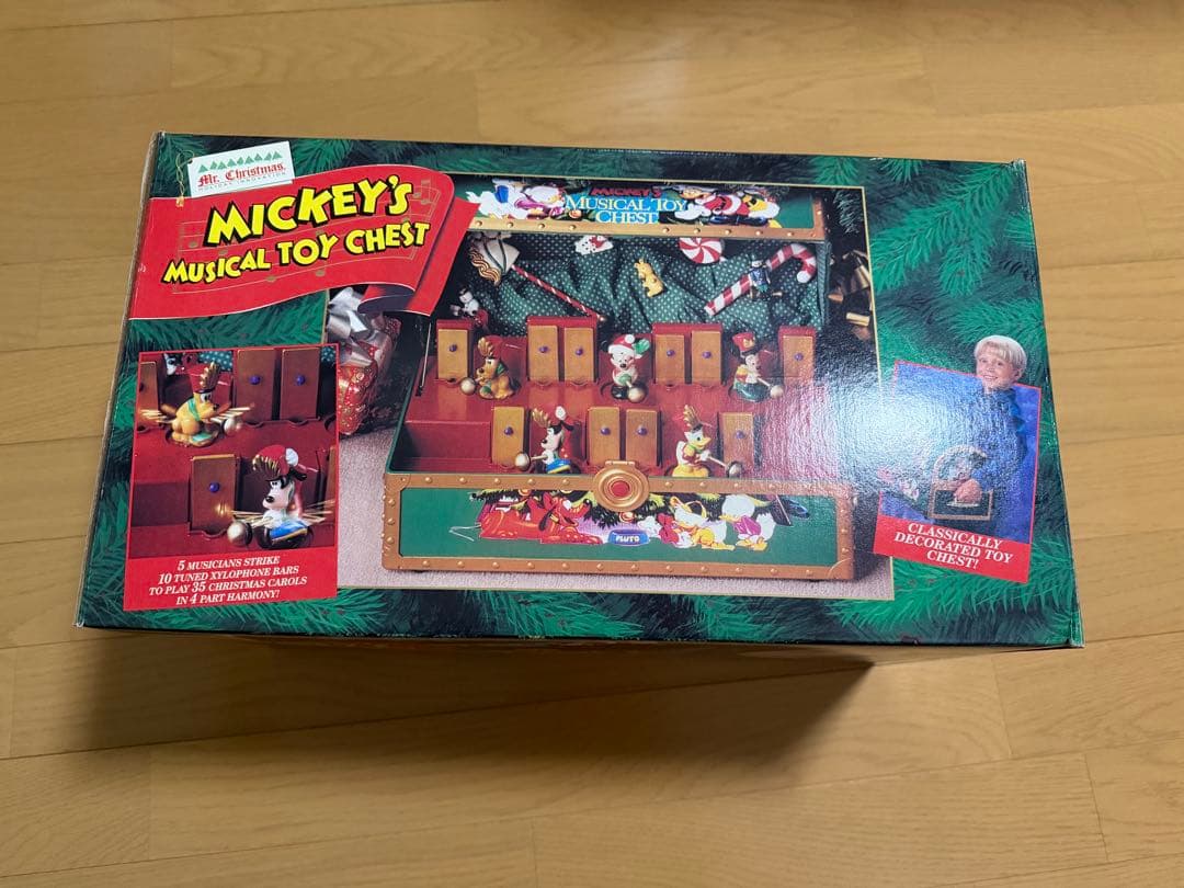 【ミッキーズ ミュージカルトイチェスト 】Xmas オルゴール